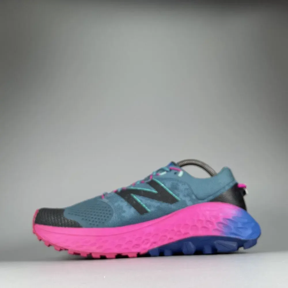 New Balance Fresh Foam More Trail V1 Women's 10.5 Blue Pink Running Shoe Sneaker